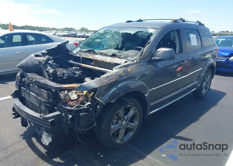 2015 Dodge Journey Crossroad from USA, damaged, VIN 3C4PDDGG2FT706668